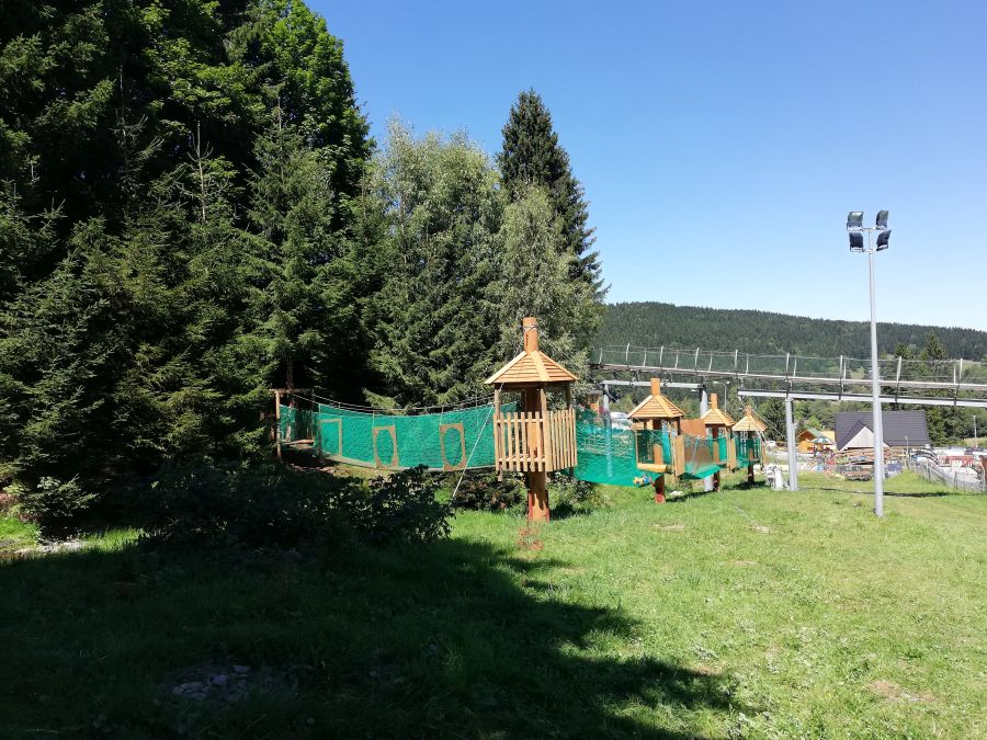 Park Linowy - Fun Park - Czarna Góra